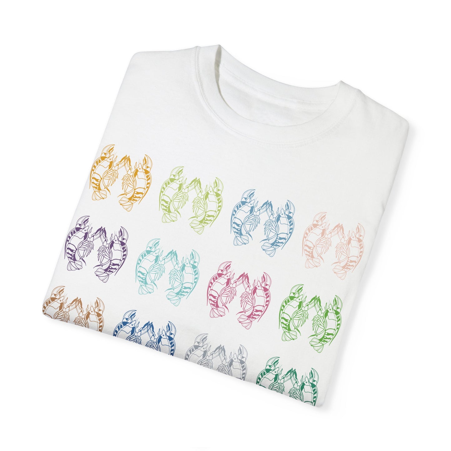 Lobsters Unisex Garment-Dyed T-shirt