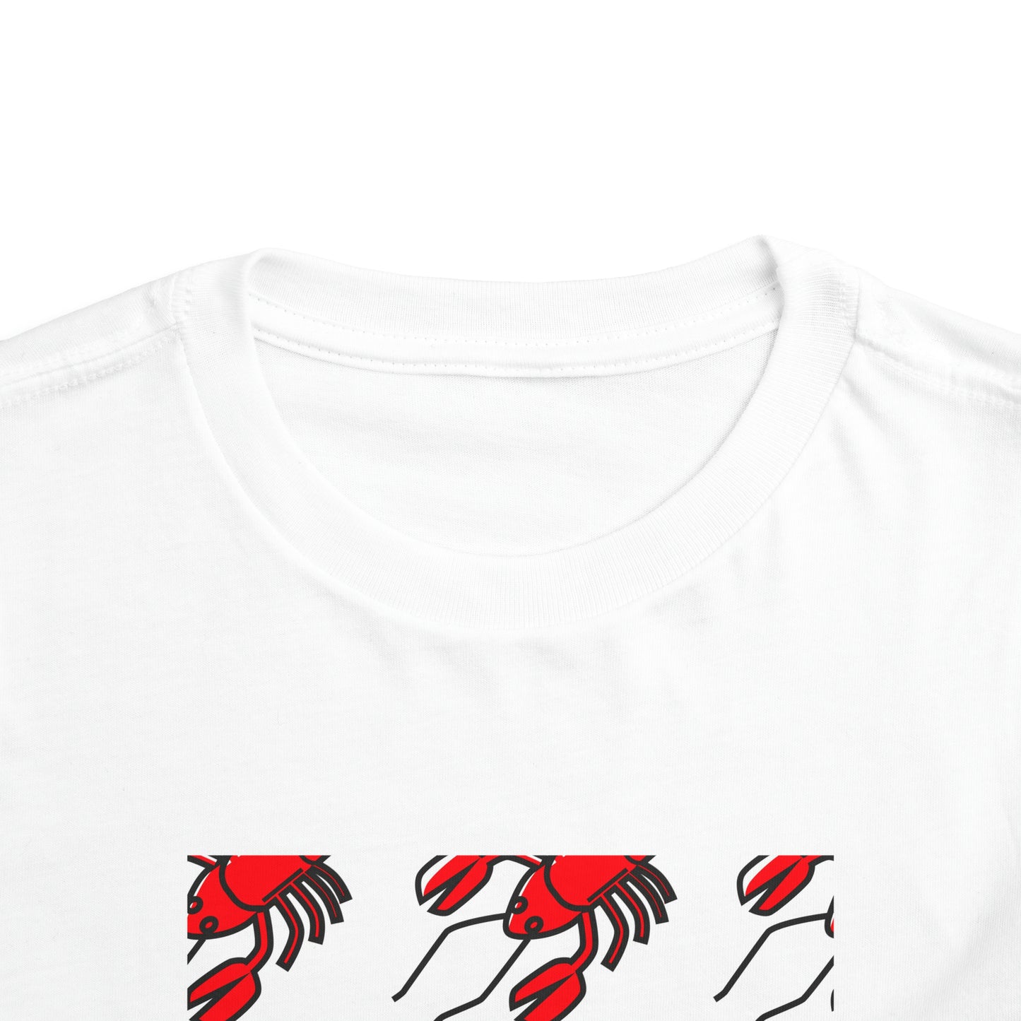 Lobsters Toddler Short Sleeve Tee