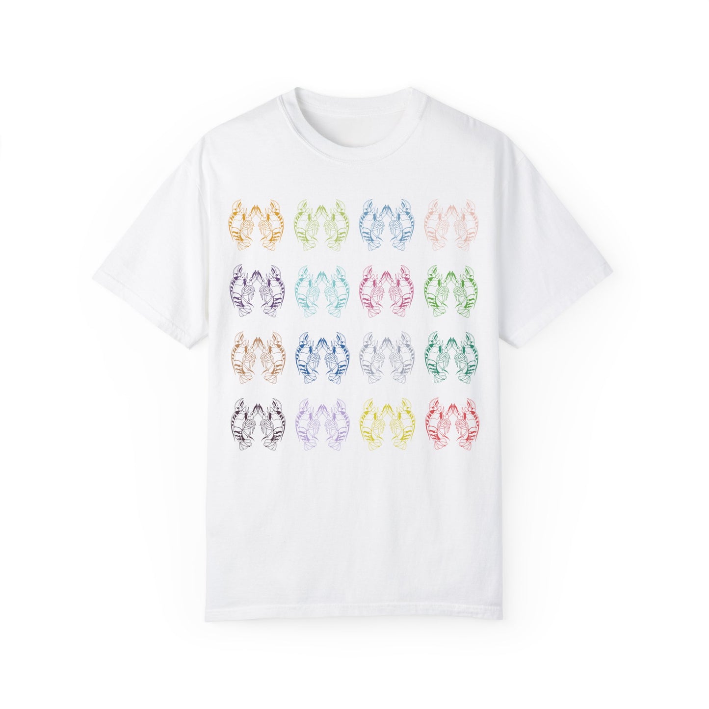 Lobsters Unisex Garment-Dyed T-shirt