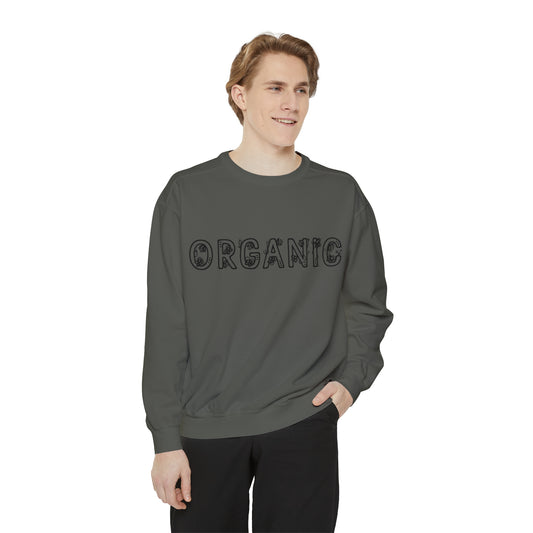 ORGANIC Unisex Garment-Dyed Sweatshirt