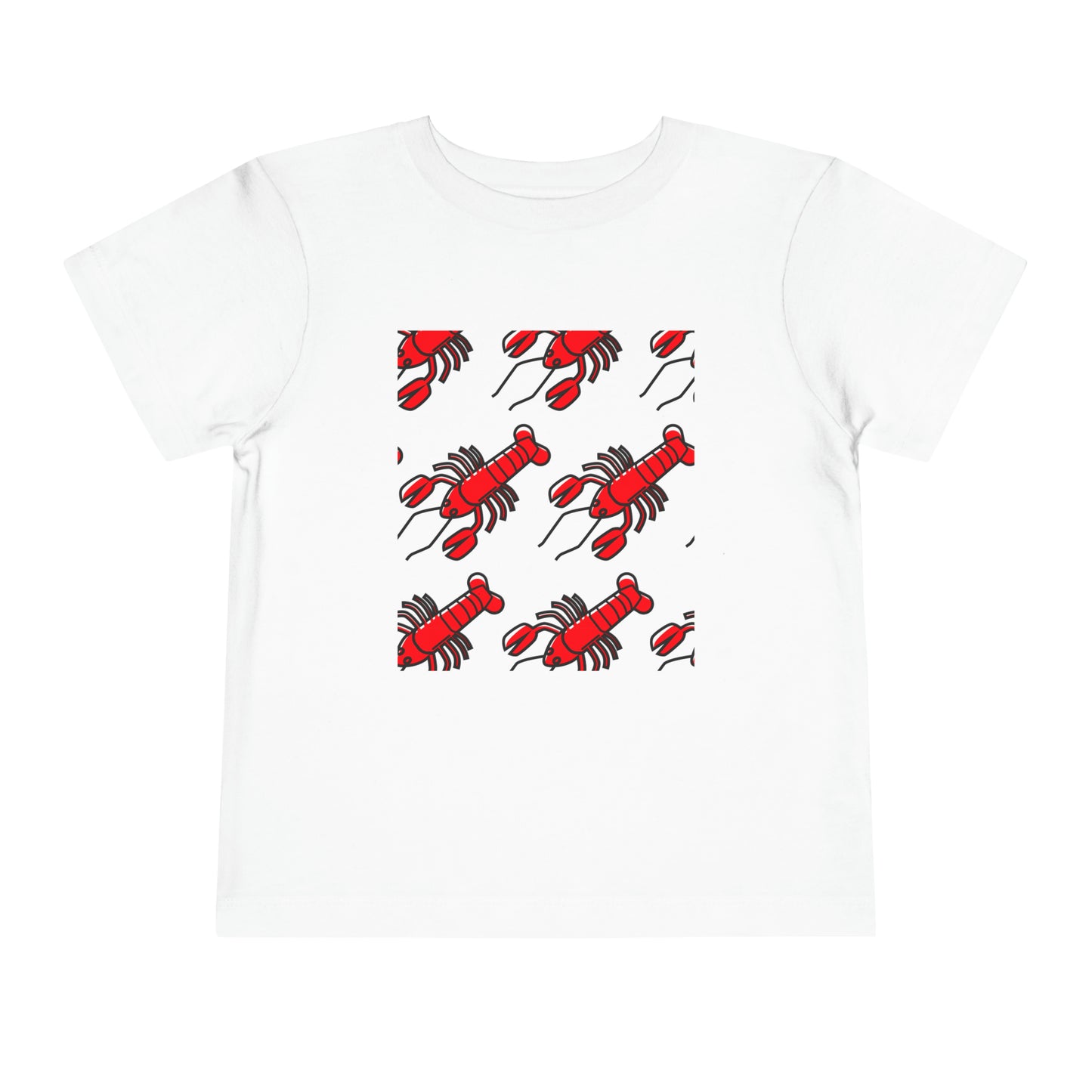 Lobsters Toddler Short Sleeve Tee